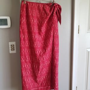 Lauren Ralph Lauren wrap skirt very long